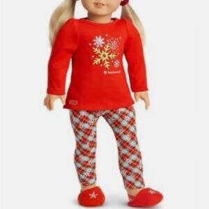 American Girl Holiday Dreams Pajamas for 18 inch Dolls Retired PJs